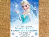Evite Frozen Birthday Invitations Customized Frozen Birthday Party Invite Digital File