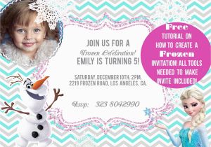 Evite Frozen Birthday Invitations Frozen Birthday Invitation Maker Best Happy Birthday Wishes