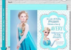 Evite Frozen Birthday Invitations Frozen Birthday Invitation Printable Frozen Party Invitation