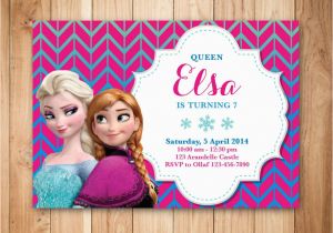 Evite Frozen Birthday Invitations Queen Elsa Frozen Birthday Invitation Templates for Girls