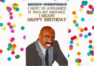 Ex Husband Birthday Meme Steve Harvey Funny Birthday Card Meme Humor Silly