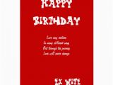 Ex Wife Birthday Cards Ex Wife Birthday Cards Zazzle