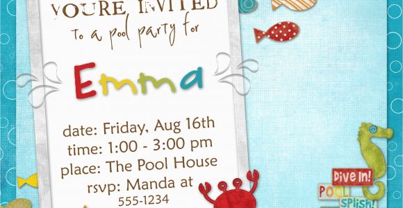 Example Of A Birthday Invitation Birthday Invitation Templates Bagvania Free Printable