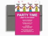 Example Of A Birthday Invitation Children Clowns Party Birthday Invitation Examples 5×7 In