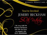 Examples Of 50th Birthday Invitations 50th Birthday Invitations and 50th Birthday Invitation