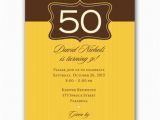 Examples Of 50th Birthday Invitations Emblem Gold 50th Birthday Invitations Paperstyle