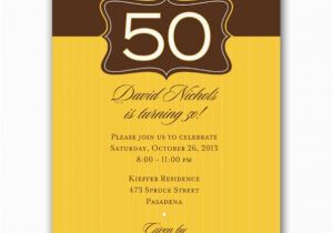 Examples Of 50th Birthday Invitations Emblem Gold 50th Birthday Invitations Paperstyle
