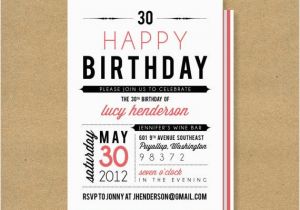 Examples Of Birthday Invitations for Adults Adult Birthday Invitations 35 Pretty Examples Jayce O Yesta