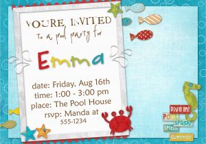 Examples Of Birthday Party Invitations Birthday Invitation Templates Bagvania Free Printable