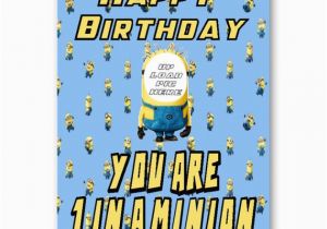 Face In Hole Birthday Card Minions Face In the Hole Happy Birthday Card