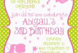 Fairy Birthday Invitation Wording Fairy Princess Birthday Party Invitation In by