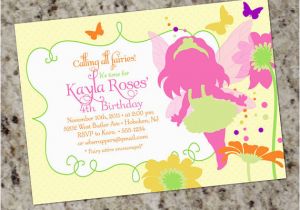 Fairy themed Birthday Invitation Fairy Garden Party Birthday Invitation Fairy Birthday Party