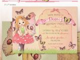 Fairy themed Birthday Invitation Fairy Party Invitation Fairies Printable Birthday Party