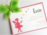 Fairy themed Birthday Invitation Pixie Dusted Fairy Party B Lovely events