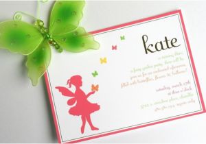 Fairy themed Birthday Invitation Pixie Dusted Fairy Party B Lovely events