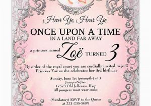 Fairy themed Birthday Invitation Princess Fairytale Birthday Invitation Odd Lot Paperie