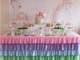 Fairy themed Birthday Party Decorations Kara 39 S Party Ideas Pastel Rainbow Fairy Girl Birthday