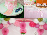 Fairy themed Birthday Party Decorations Kara 39 S Party Ideas Pink Fairy Girl Woodland Tinkerbell