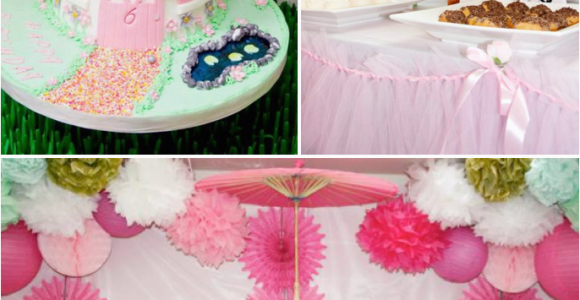 Fairy themed Birthday Party Decorations Kara 39 S Party Ideas Pink Fairy Girl Woodland Tinkerbell