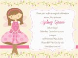 Fairytale Birthday Invitations Fairy Birthday Invitation Digital File Sweetdesignsbyregan