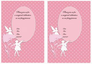 Fairytale Birthday Invitations Fairy Birthday Invitations Birthday Printable