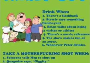 Family Guy Birthday Meme 9 Fun Party Drinking Games that Must Be Played at Least once