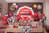 Farm Animal Birthday Party Decorations Farm themed First Birthday Party Decor Ideas