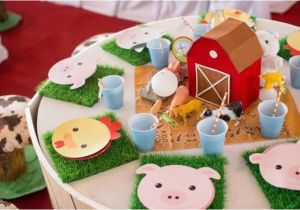 Farm Animal Birthday Party Decorations Kara 39 S Party Ideas Barnyard Party Planning Ideas Supplies