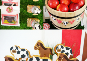 Farm Animal Birthday Party Decorations My Kids 39 Joint Barnyard Farm Birthday Party Party Ideas