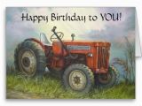 Farming Birthday Cards Birthday Old International Farm Tractor Card Tractor