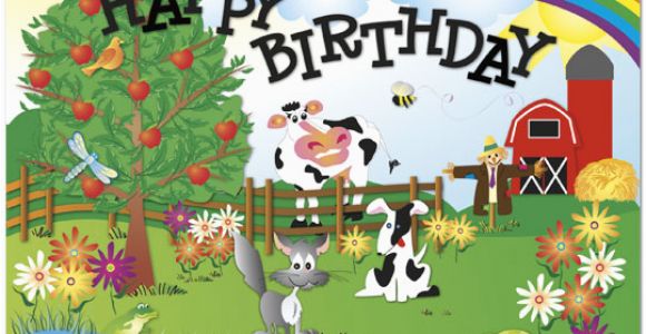 Farming Birthday Cards Children 39 S Birthday Cards Hidden Picture Farm 923u Y