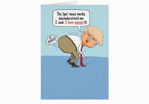 Farting Birthday Cards Funny Trump Farting and Pootin 39 Birthday Card Zazzle Com