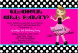 Fashion Show Birthday Party Invitations Fashion Show Birthday Party Invitations Ideas Bagvania