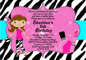 Fashion Show Birthday Party Invitations Fashion Show Birthday Party Invitations Ideas Bagvania