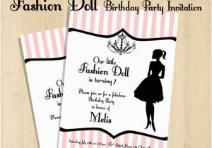 Fashion Show Birthday Party Invitations Free Printable Fashion Show Birthday Party Invitations