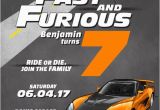 Fast Birthday Invitations Race Car Fast and Furious Birthday Invitation Boy