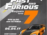 Fast Birthday Invitations Race Car Fast and Furious Birthday Invitation Boy