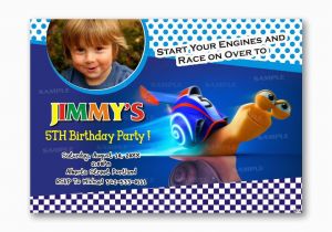 Fast Birthday Invitations Turbo Fast and Furious Kids Birthday From Uinvites Com