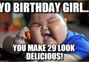 Fat Chick Happy Birthday Meme Yo Birthday Girl asian Fat Kid Meme On Memegen