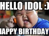 Fat Girl Happy Birthday Meme Hello Idol asian Fat Kid Meme On Memegen