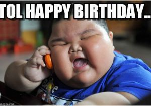 Fat Girl Happy Birthday Meme tol Happy Birthday asian Fat Kid Meme On Memegen