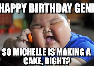 Fat Woman Happy Birthday Meme Happy Birthday Gene asian Fat Kid Meme On Memegen