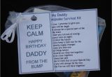 Father to Be Birthday Card Dad to Be Birthday Card Present Gift From the Bump Mum to