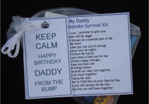 Father to Be Birthday Card Dad to Be Birthday Card Present Gift From the Bump Mum to