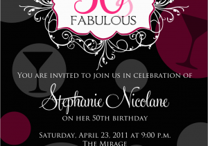 Female 50th Birthday Invitations Free Printable 50th Birthday Invitations for Women