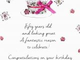 Female Birthday Card Images Female 50th Birthday Greeting Card Cards