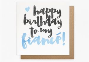 Fiance Birthday Cards for Him Happy Birthday to My Fiance Fiance Birthday Card Folksy