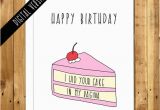 Fiance Birthday Cards for Him Printable Birthday Card for Boyfriend for Husband for