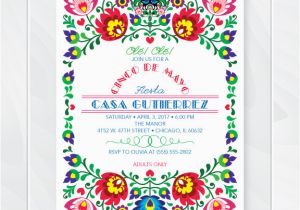 Fiesta themed Birthday Invitations Cinco De Mayo Fiesta Invitation First Comes Love then