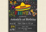 Fiesta themed Birthday Invitations Printable Mexican Fiesta Party Invitations Diy Party